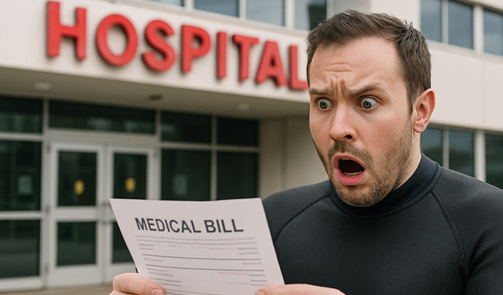 Arztbesuch im Urlaub