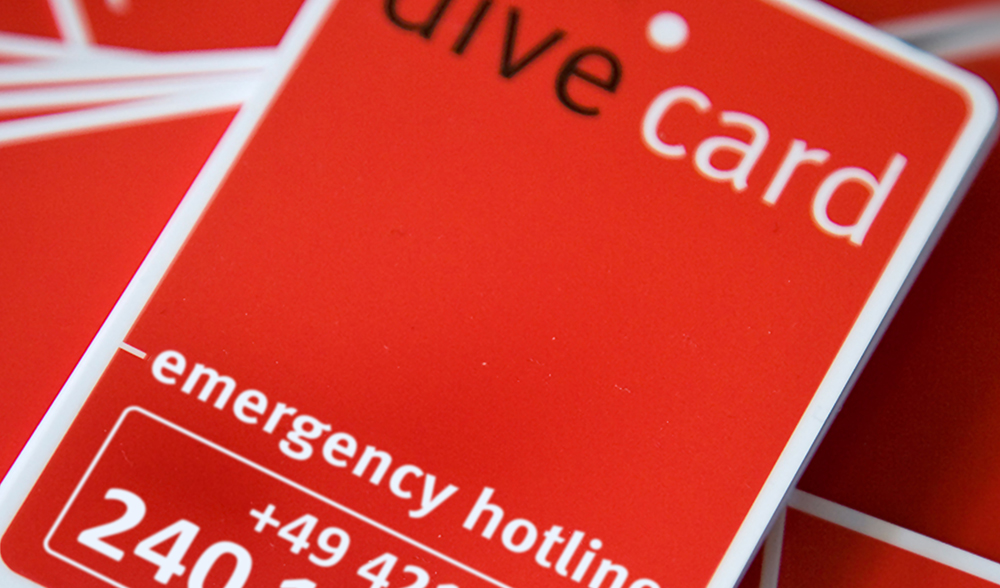 dive cards dive cards Rohlinge